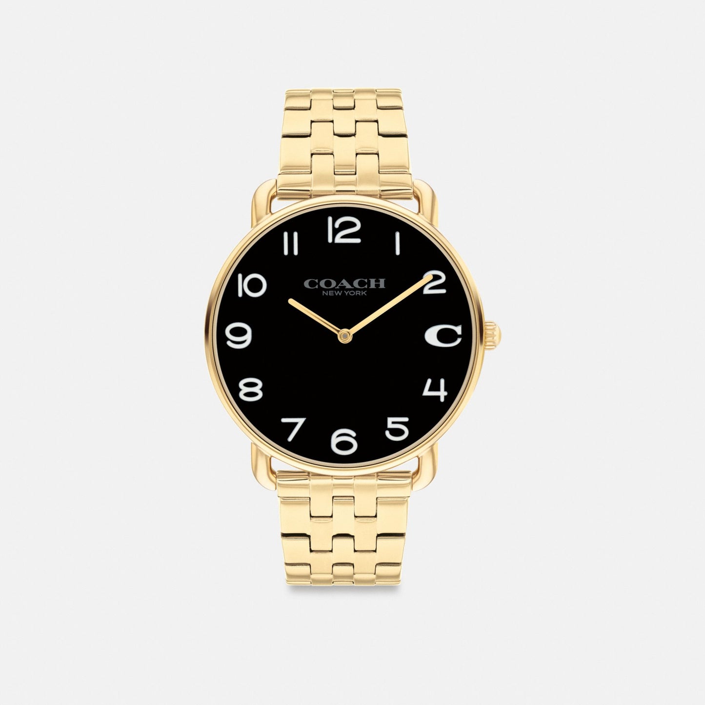 Men's Coach Elliot Watch, 41 Mm in Gold, style CS979 #color_Gold — front view