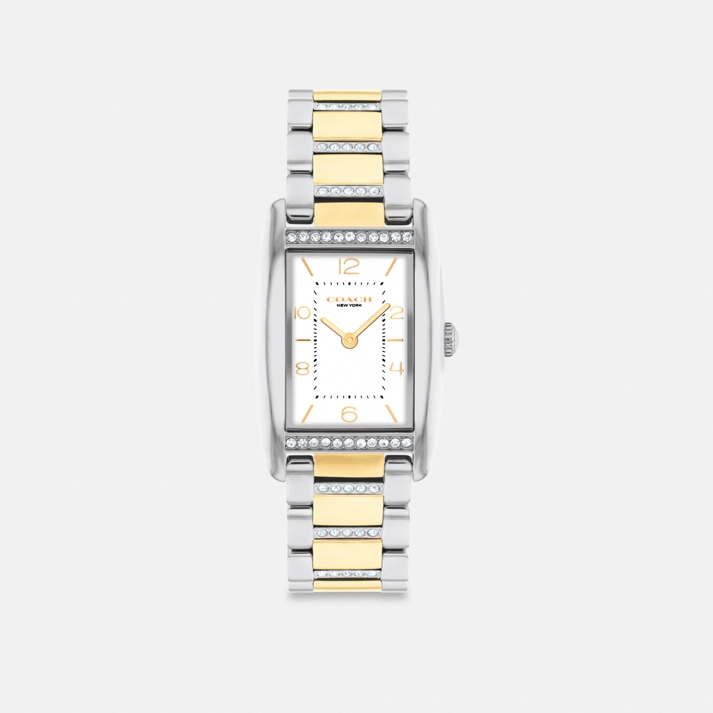 Women's Coach Reese Watch, 24 Mm X 35 Mm in Two Tone, style CU326 #color_Two Tone — front view