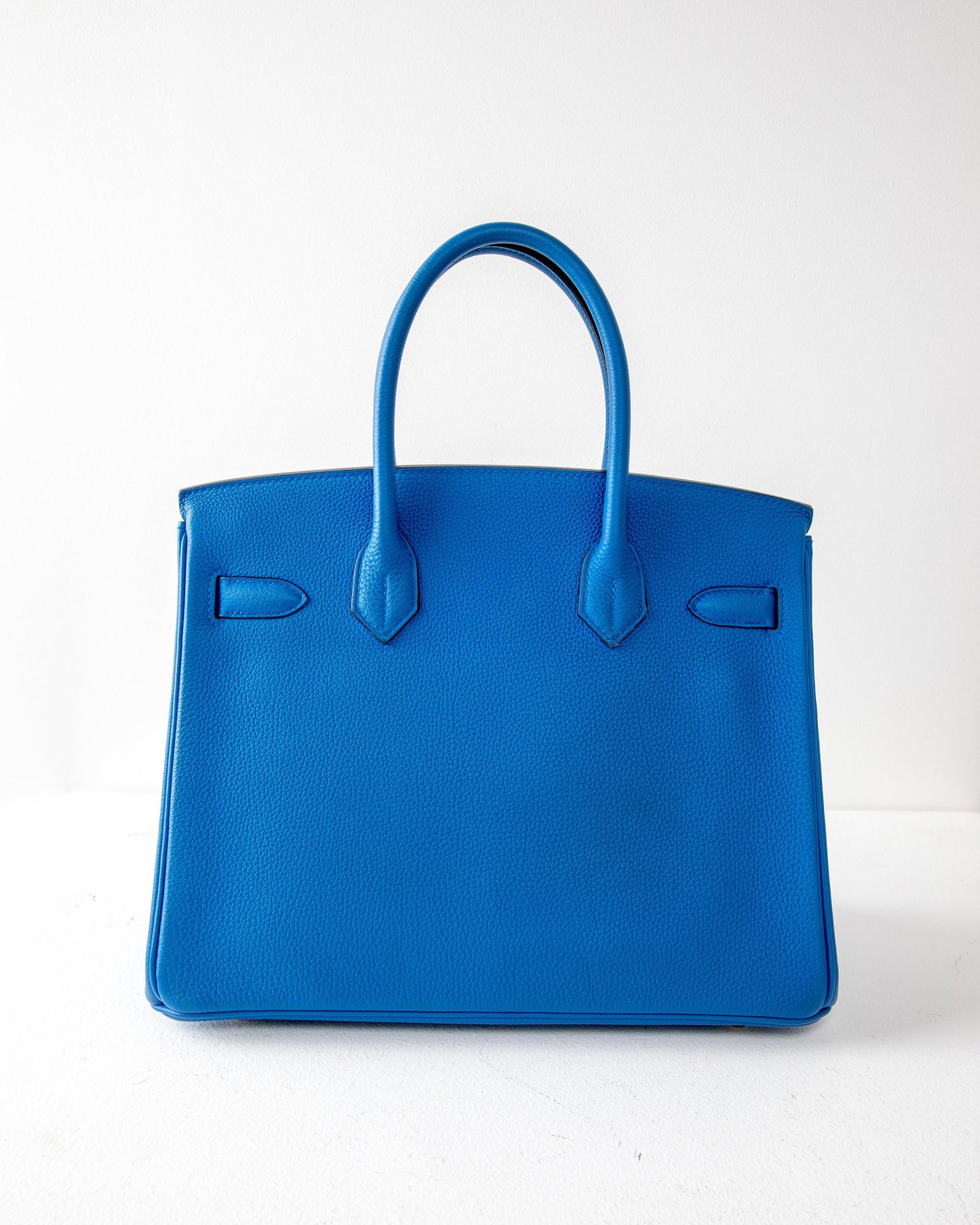 Hermès Birkin 30 Bleu Zellige Togo Gold Hardware
