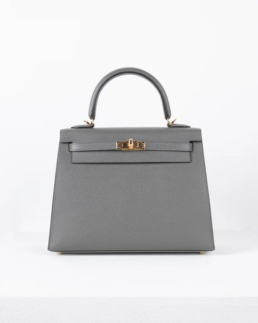 Hermès Kelly 25 – Gris Étain Togo Leather with GHW - Zeuskicks