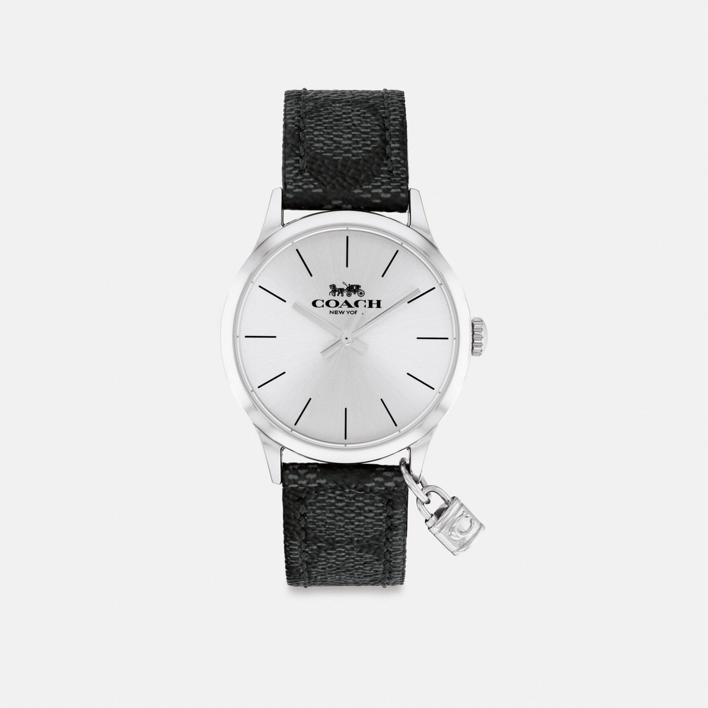 Women's Coach Ruby Watch, 32 Mm in Graphite Gray, style CX693 #color_Graphite Gray — front view