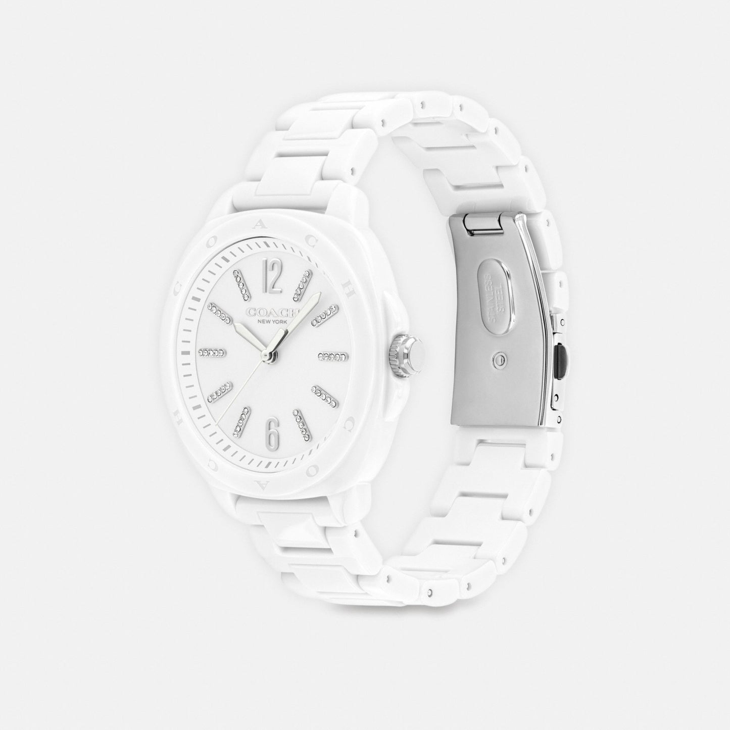 Women's Coach Kitt Chronograph Watch, 34 Mm — front view