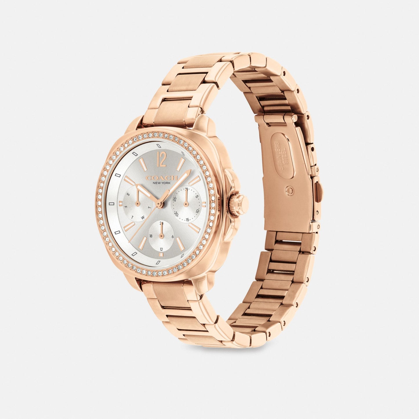 Women's Coach Kitt Chronograph Watch, 34 Mm — front view