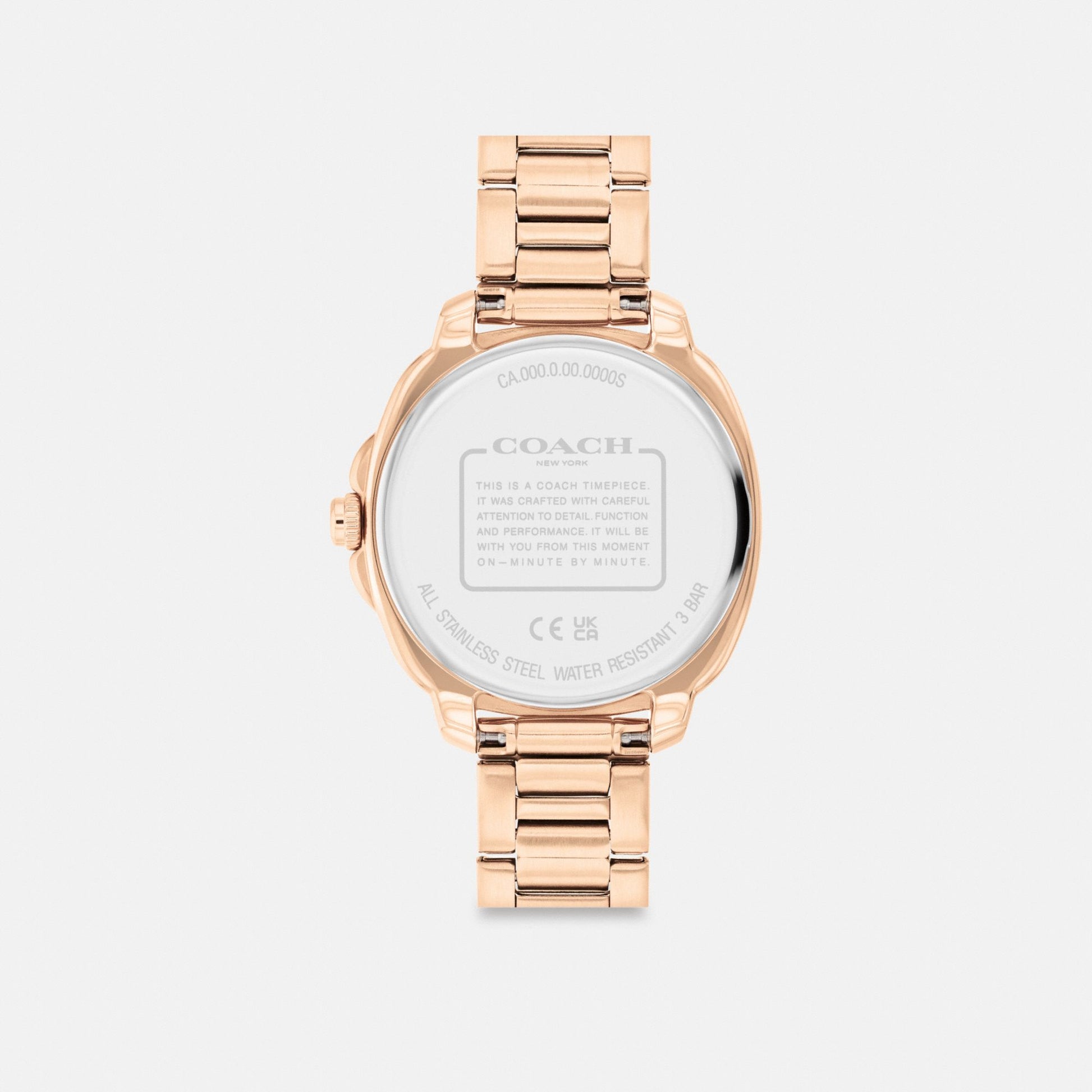 Women's Coach Kitt Chronograph Watch, 34 Mm — front view