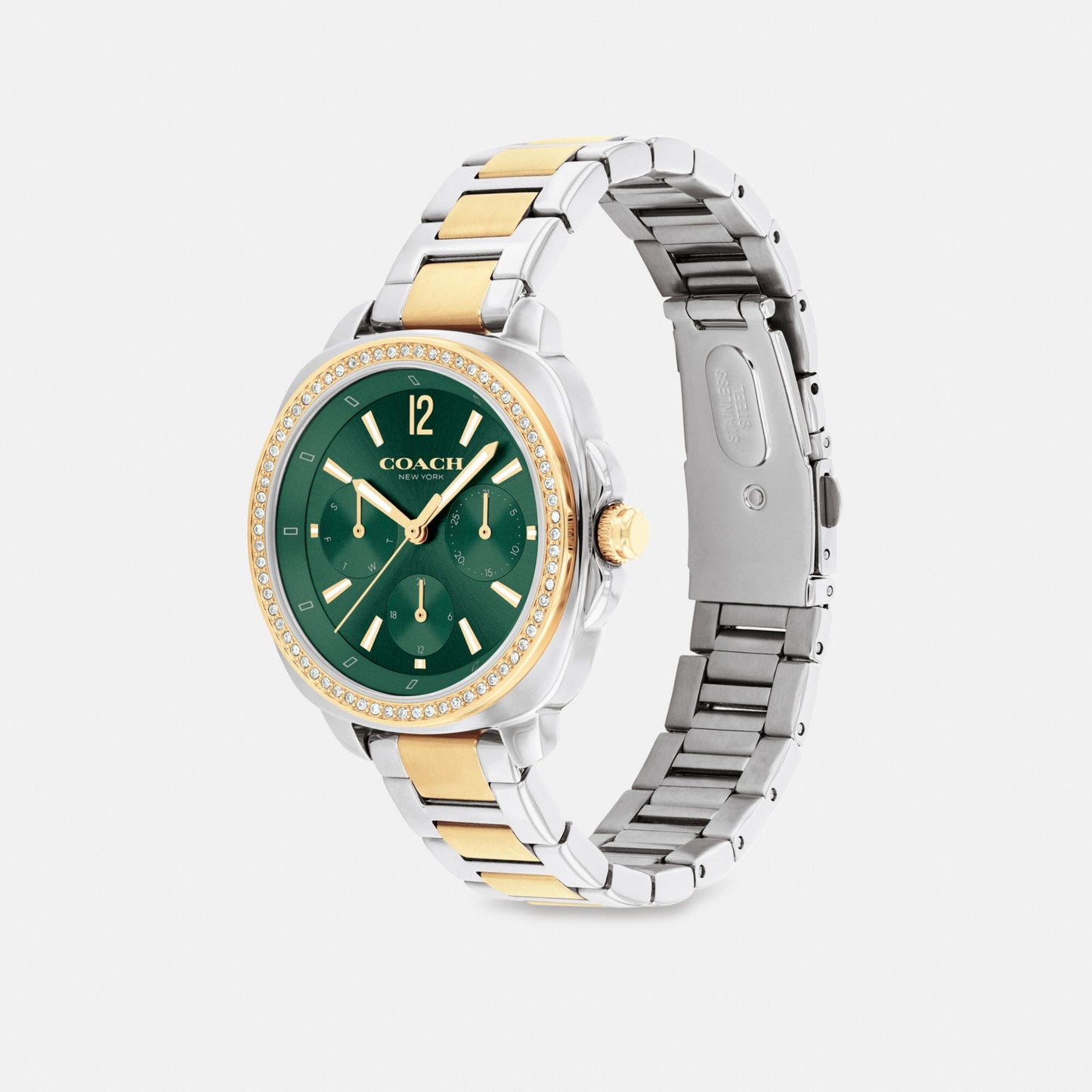 Women's Coach Kitt Chronograph Watch, 34 Mm — front view