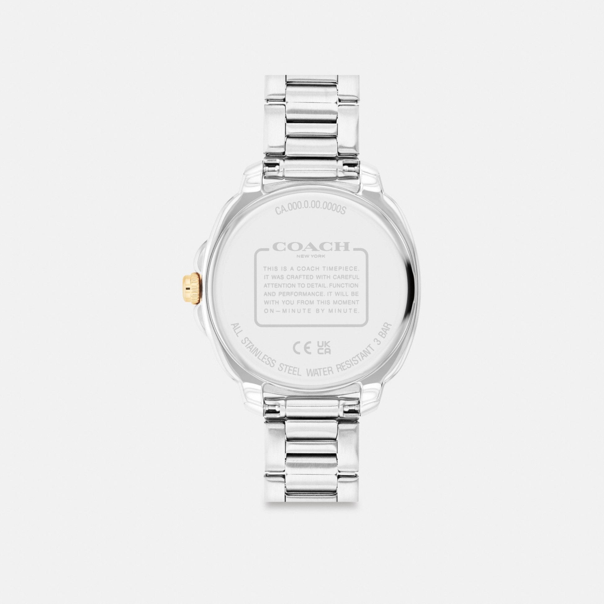 Women's Coach Kitt Chronograph Watch, 34 Mm — front view