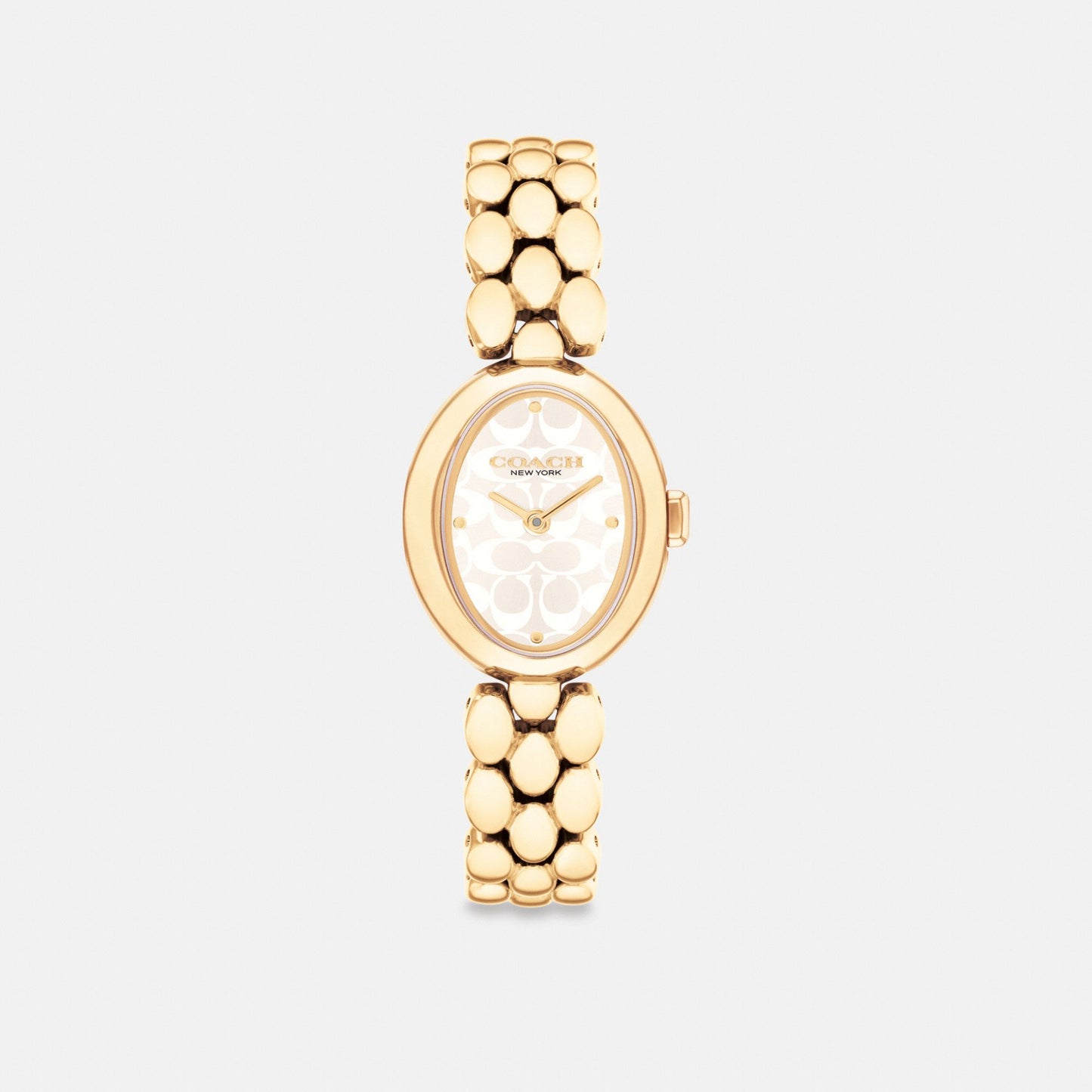 Women's Coach Sammy Watch, 22 Mm in Gold, style CX860 #color_Gold — front view