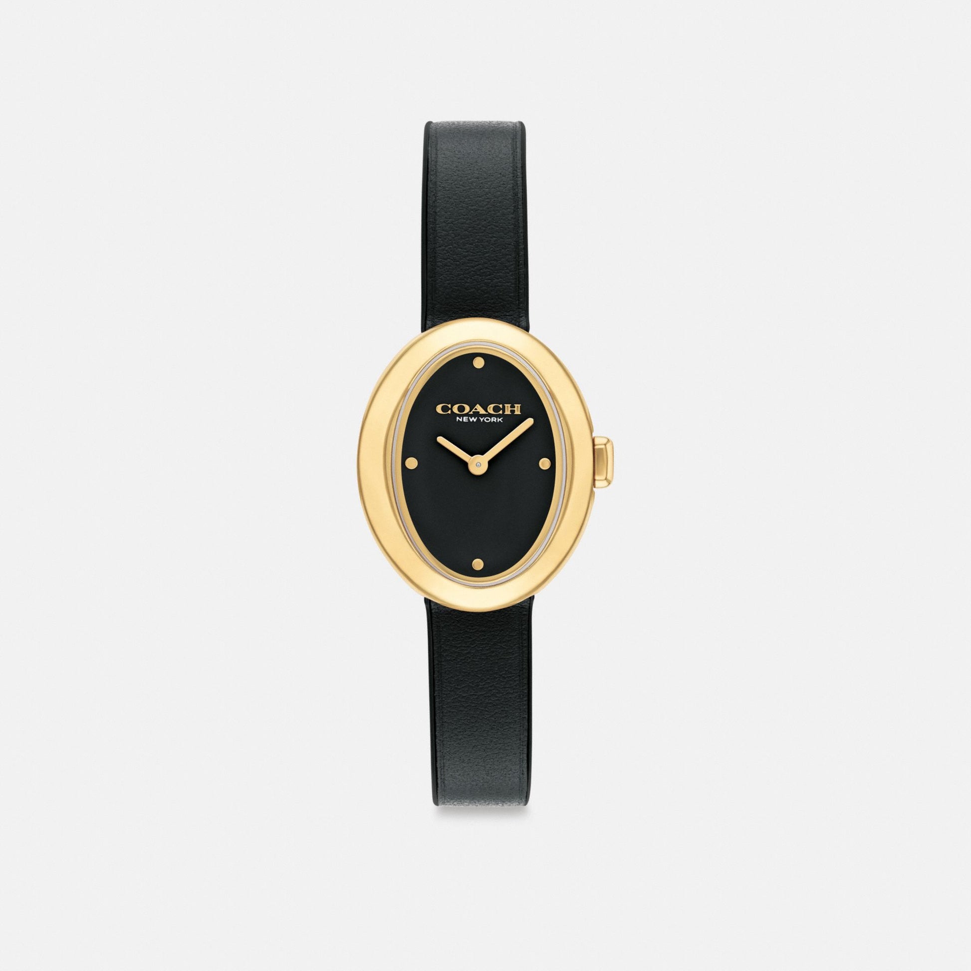 Women's Coach Sammy Watch, 22 Mm in Black, style CX862 #color_Black — front view