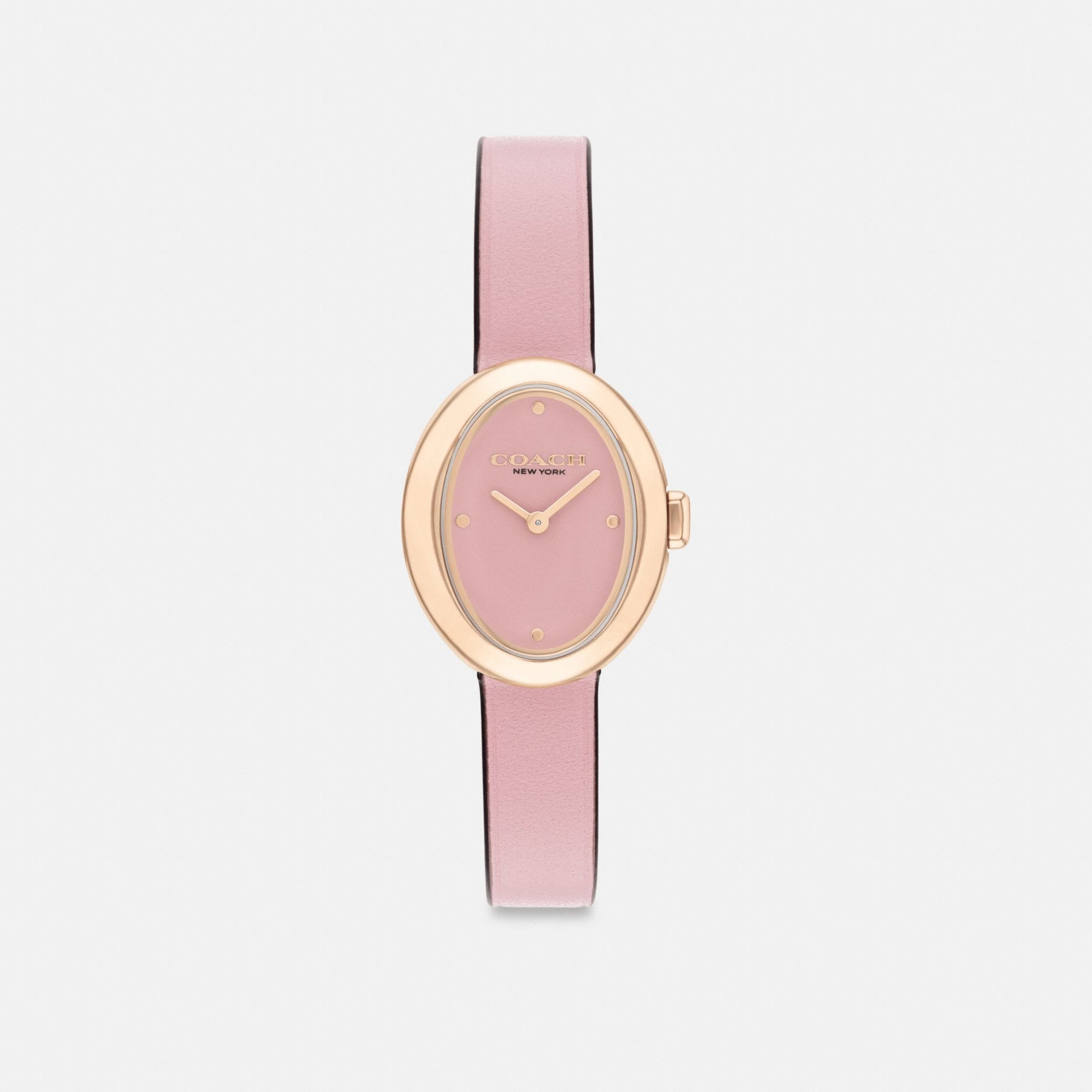 Women's Coach Sammy Watch, 22 Mm in Blush, style CX863 #color_Blush — front view