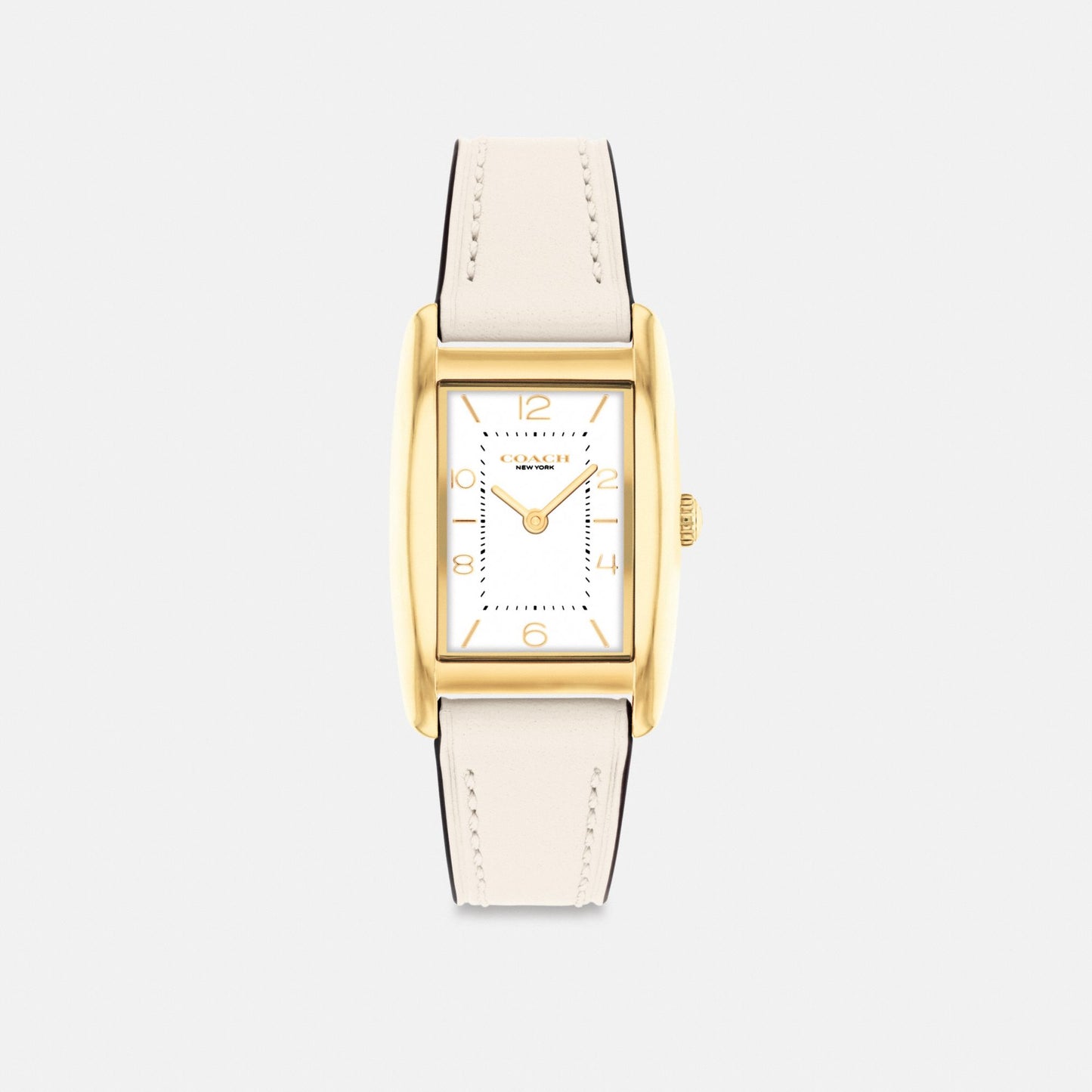 Women's Coach Reese Watch, 24 Mm X 35 Mm in Chalk, style CY252 #color_Chalk — front view