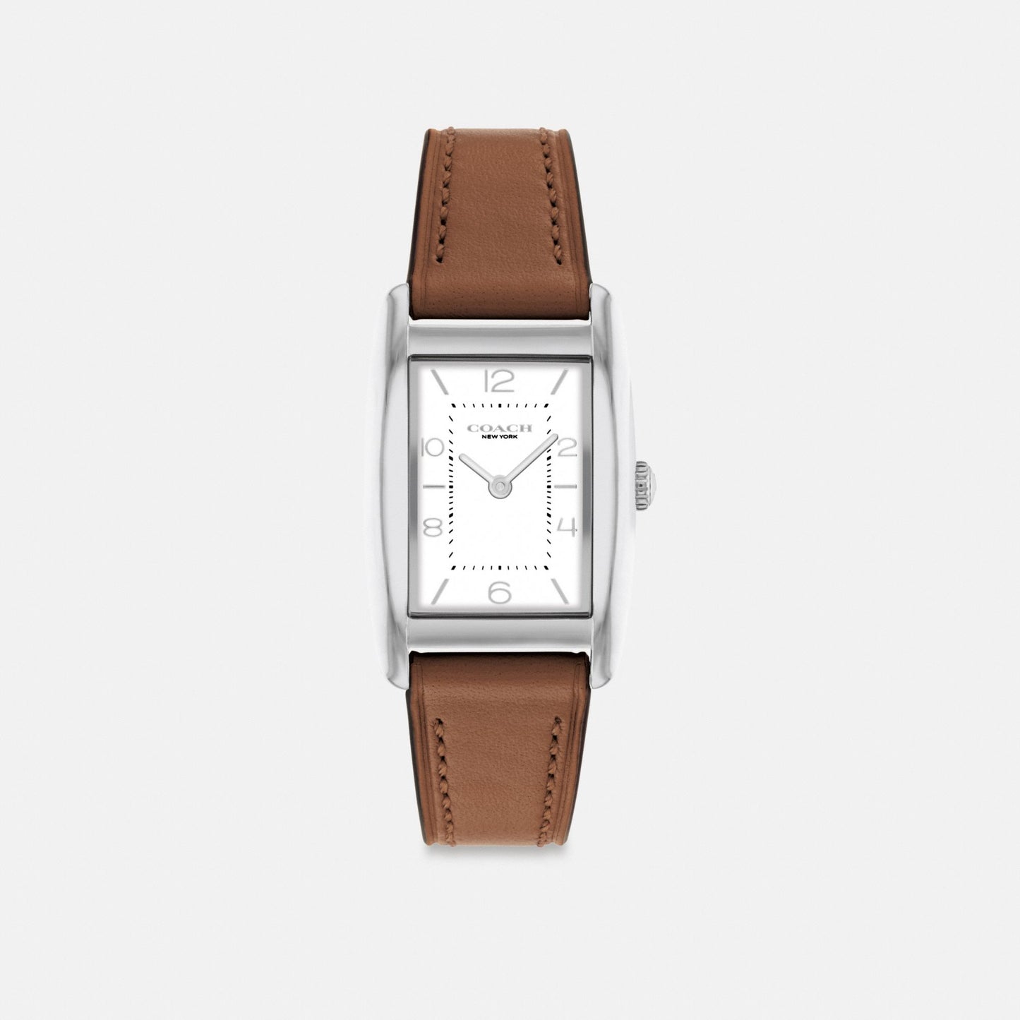 Women's Coach Reese Watch, 24 Mm X 35 Mm in Saddle, style CY253 #color_Saddle — front view