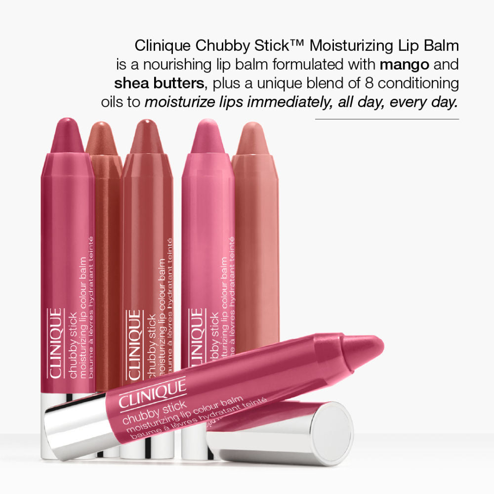 Clinique Chubby Stick Moisturizing Lip Color Balm - Super Strawberry