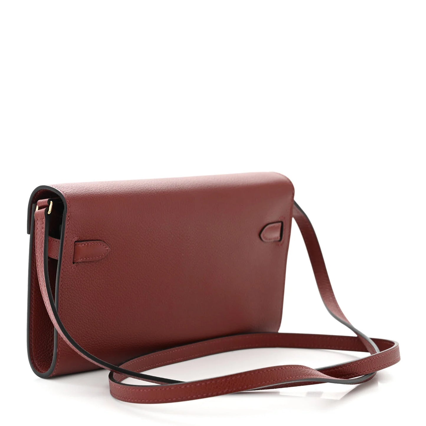 Hermès Kelly To Go Wallet – Rouge H Evercolor Calfskin with Gold Hardware - Zeuskicks