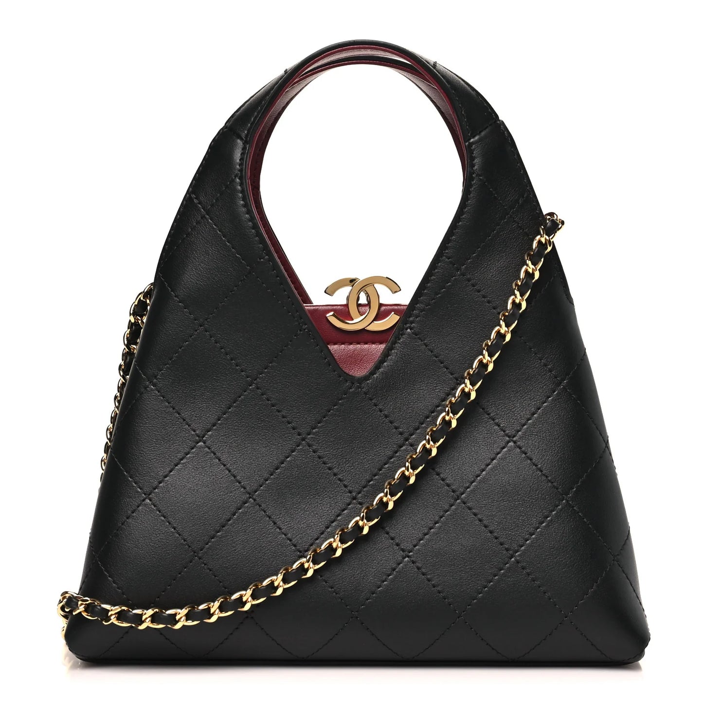 Chanel Calfskin Chic Lady Small Shopping Tote – Black