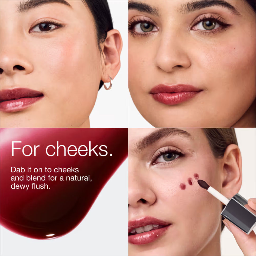 Clinique Pop Lip + Cheek Oil + Black Honey