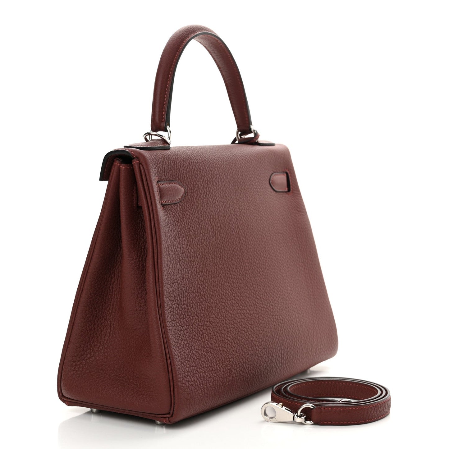 Hermès Kelly Retourne 28 – Rouge H Togo