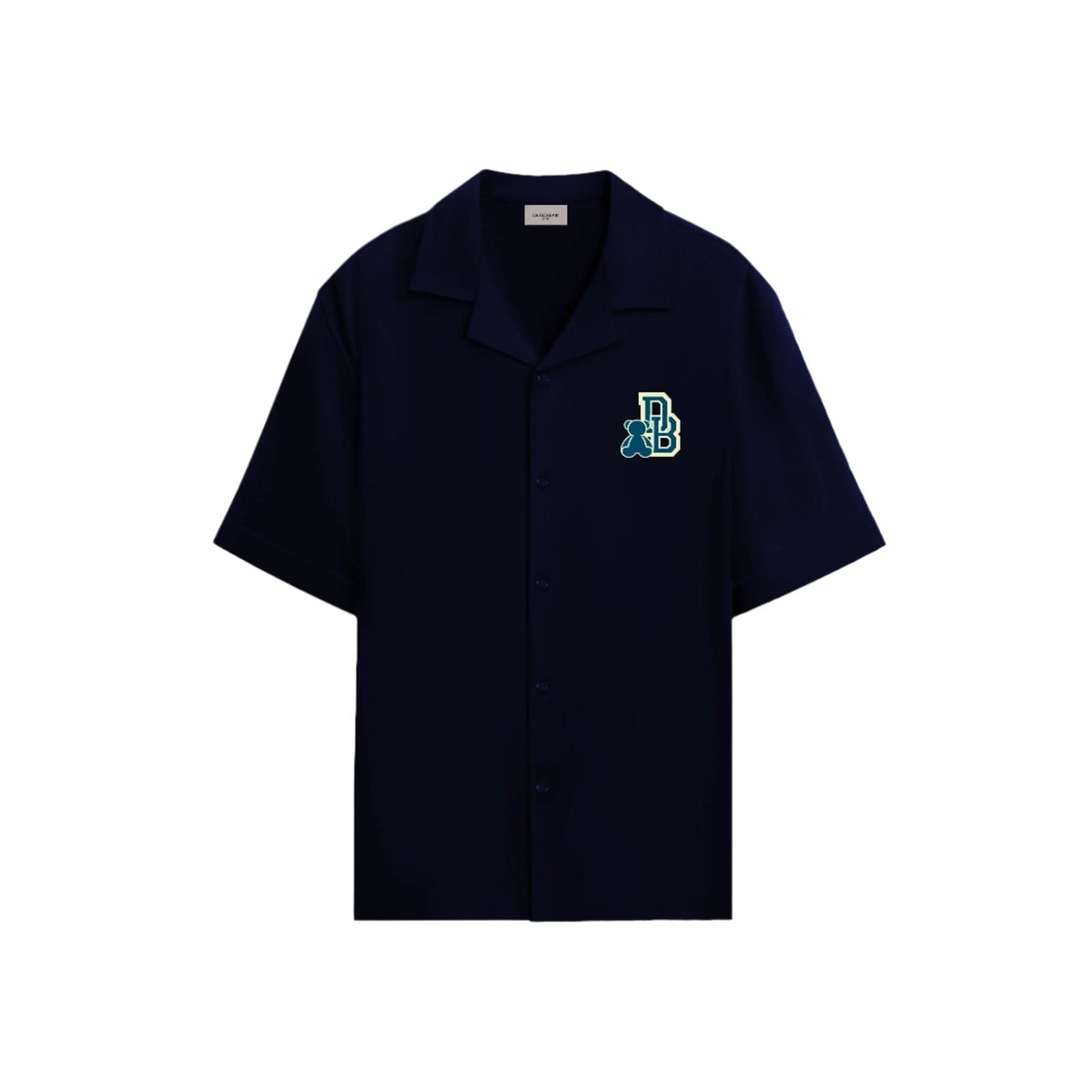 Bowling Shirt Deep Blue by DEADBEAR