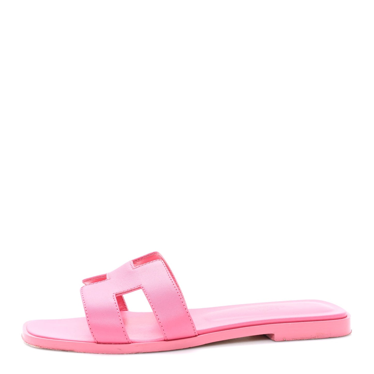 Hermès Oran Sandals – Rose Boise Box Calfskin Edition