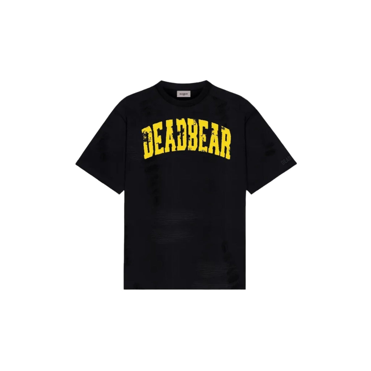 Distressed Black Tee 2.0 by DEADBEAR