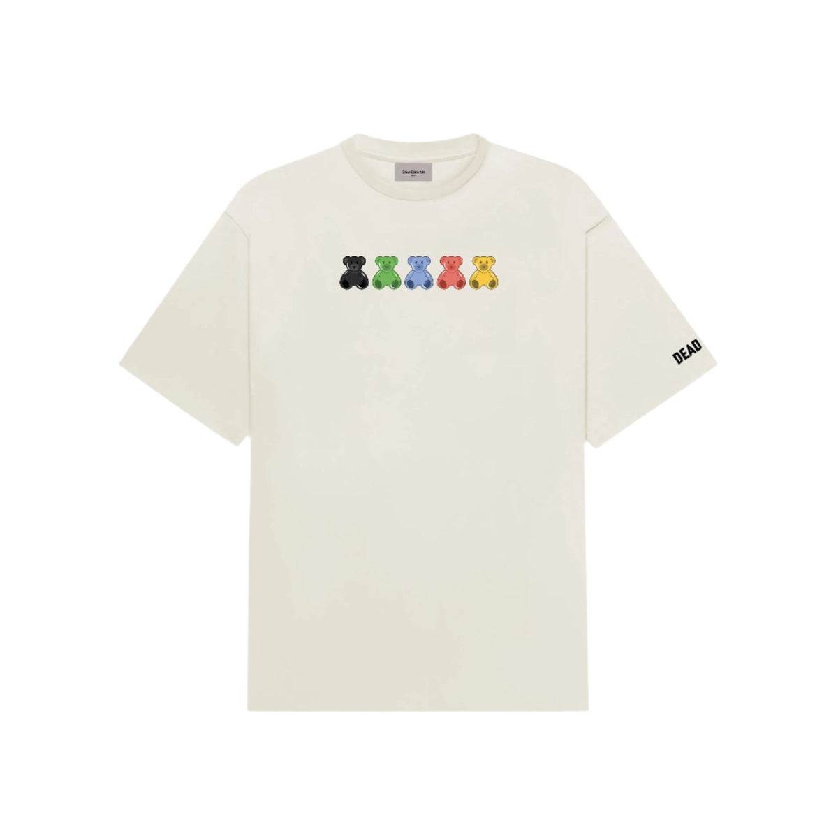 Gummy Bear Tee Cream White by DEADBEAR