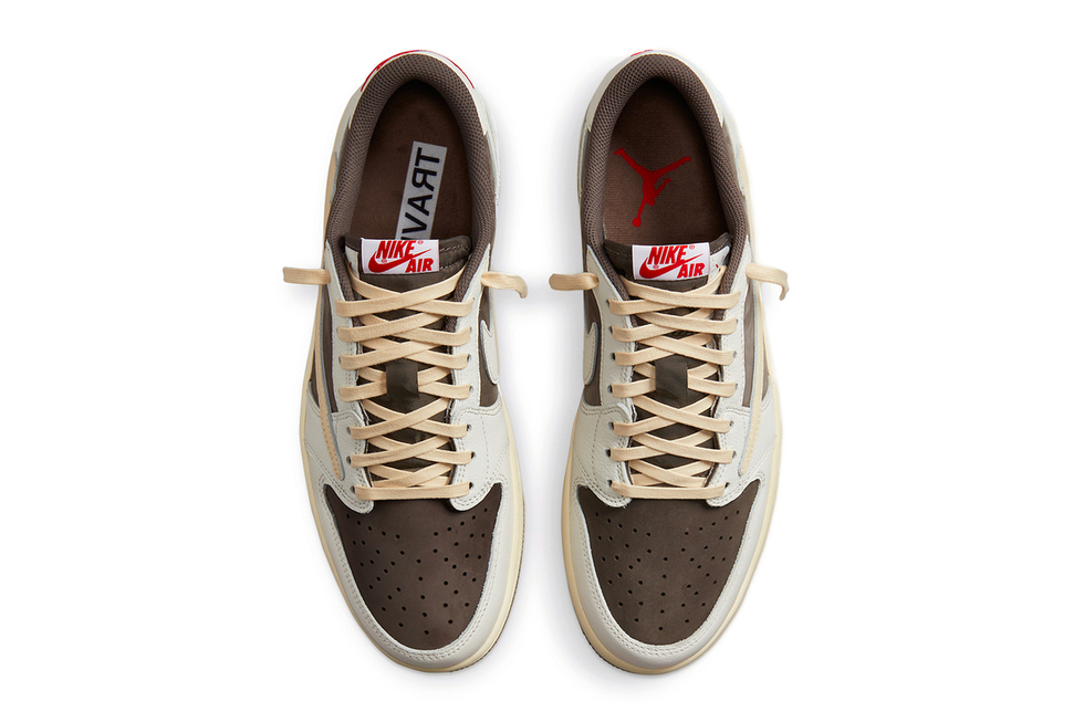 TRAVIS SCOTT X AIR JORDAN 1 LOW OG 'REVERSE MOCHA'