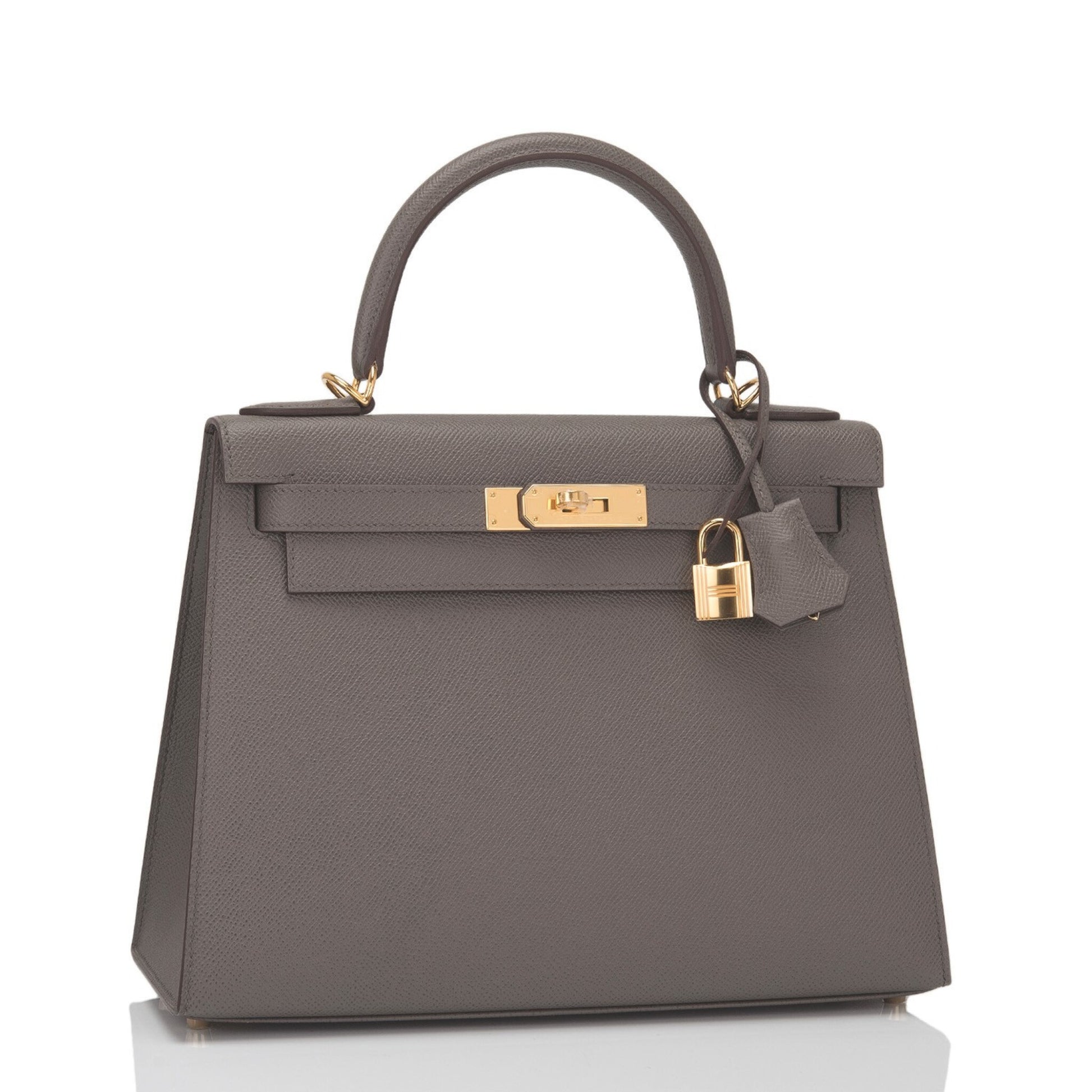 Hermès Kelly 28 – Etain Sellier Epsom Leather with Gold Hardware - Zeuskicks