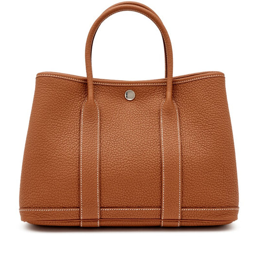 Hermès Garden — Gold Negonda Leather Palladium Hardware