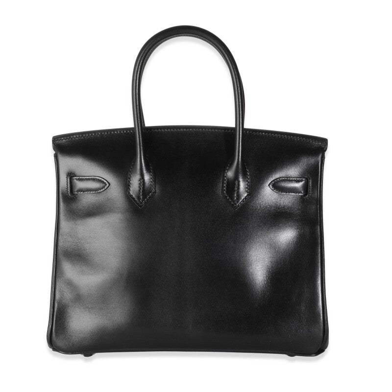 Hermès So Black Birkin 30 – Black Box Calf Leather with Black PVD Hardware (2010) - Zeuskicks