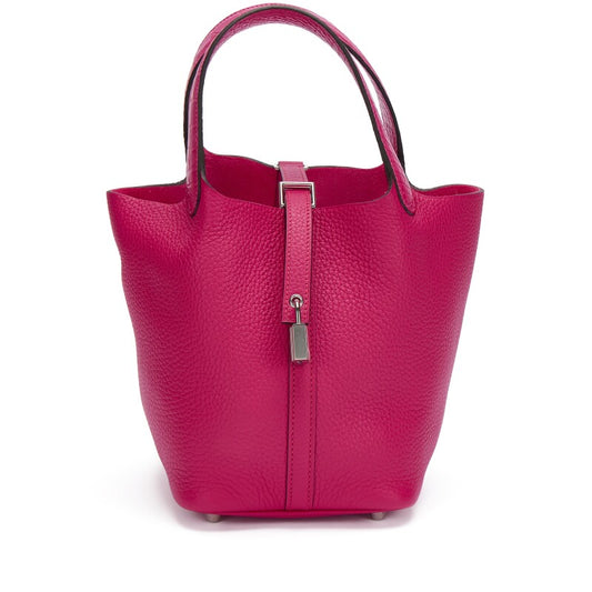 Hermès Picotin Lock 18 – Framboise Matte Alligator & Clemence Touch with Palladium Hardware (2021) - Zeuskicks