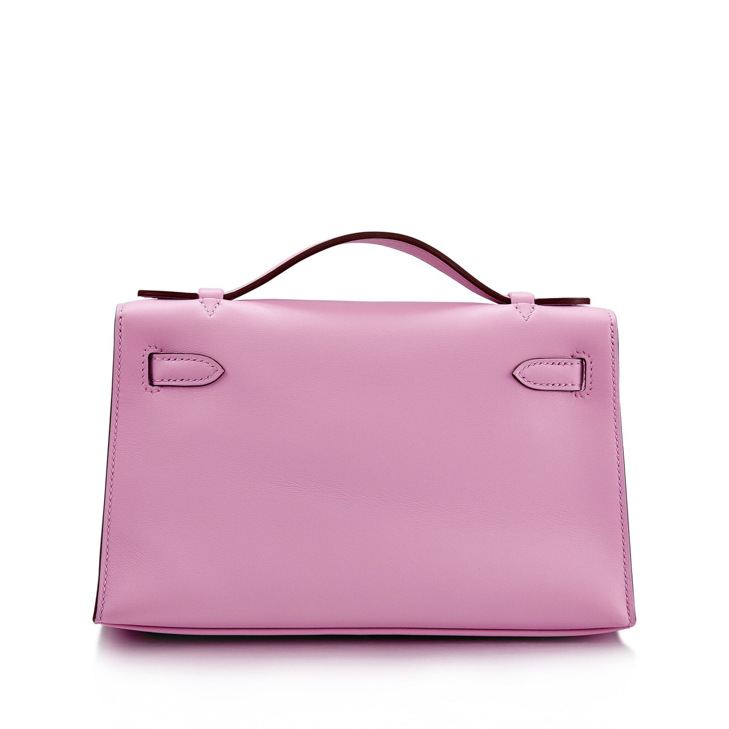 Hermès Kelly Pochette – Mauve Sylvestre Swift with Rose Gold Hardware - Zeuskicks