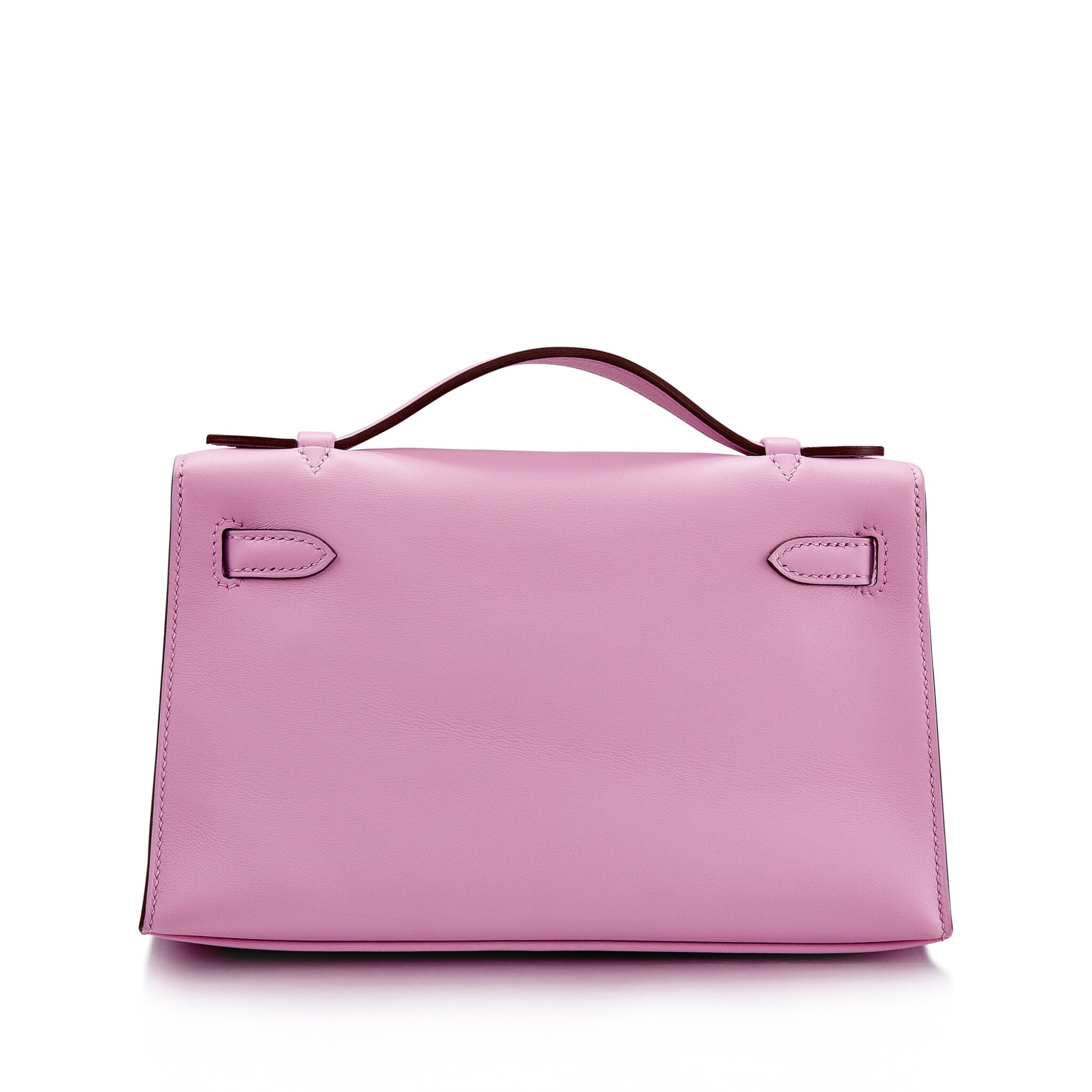 Hermès Kelly Pochette – Mauve Sylvestre Swift with Rose Gold Hardware - Zeuskicks