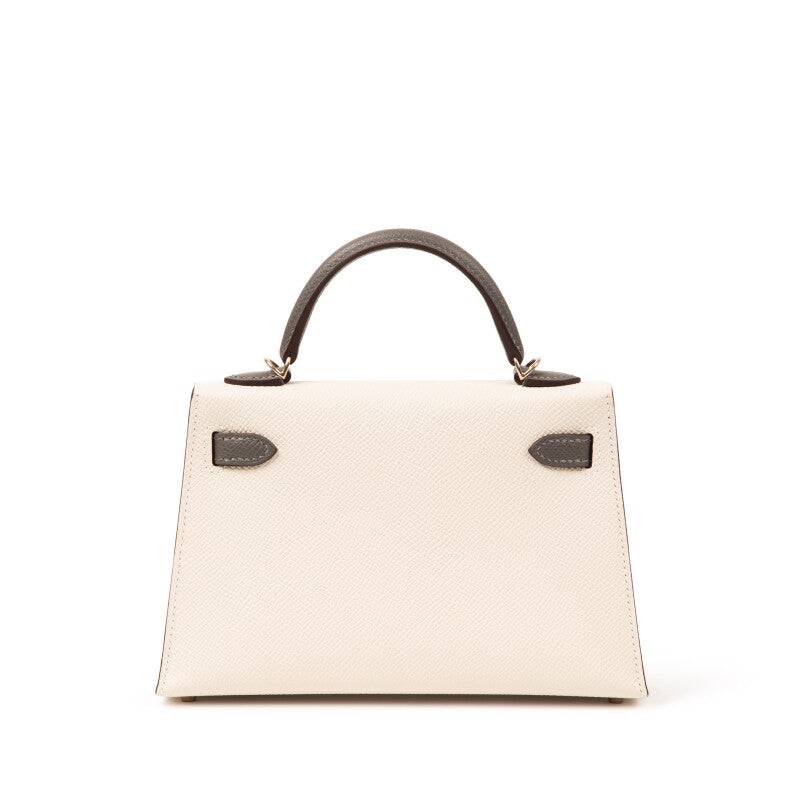 Hermès Mini Kelly II 20 HSS – Craie & Gris Meyer Epsom - Zeuskicks