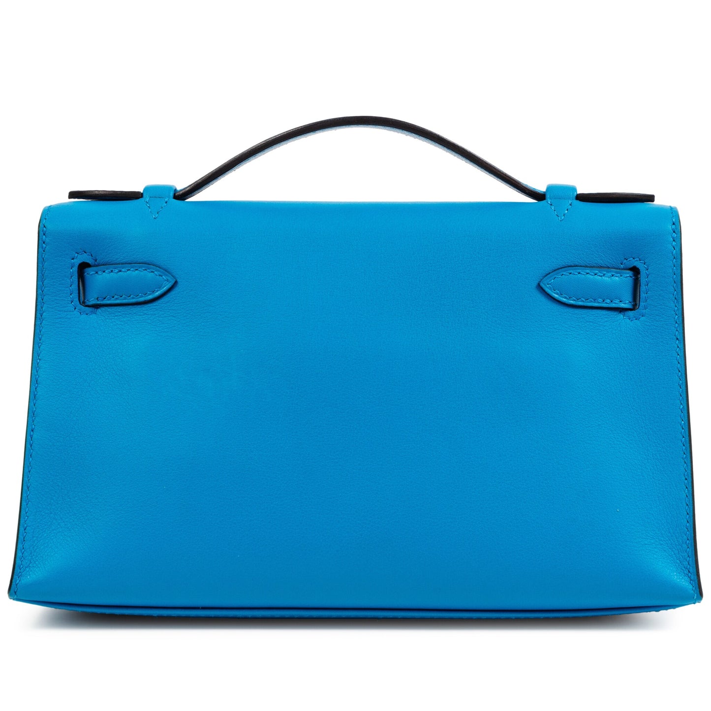 Hermès Kelly Pochette – Bleu Frida Swift with Gold Hardware