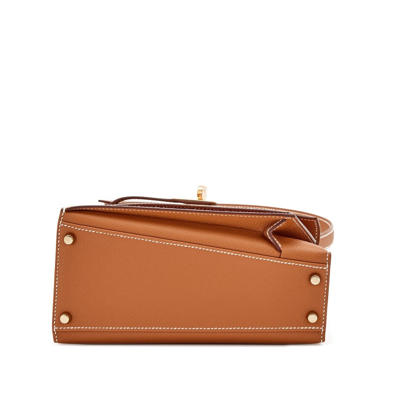 Hermès Kelly 20 – Limited Edition Gold Epsom “Kelly en Désordre” Sellier - Zeuskicks