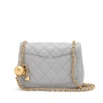 Chanel Pearl Crush Mini Flap Bag – Grey