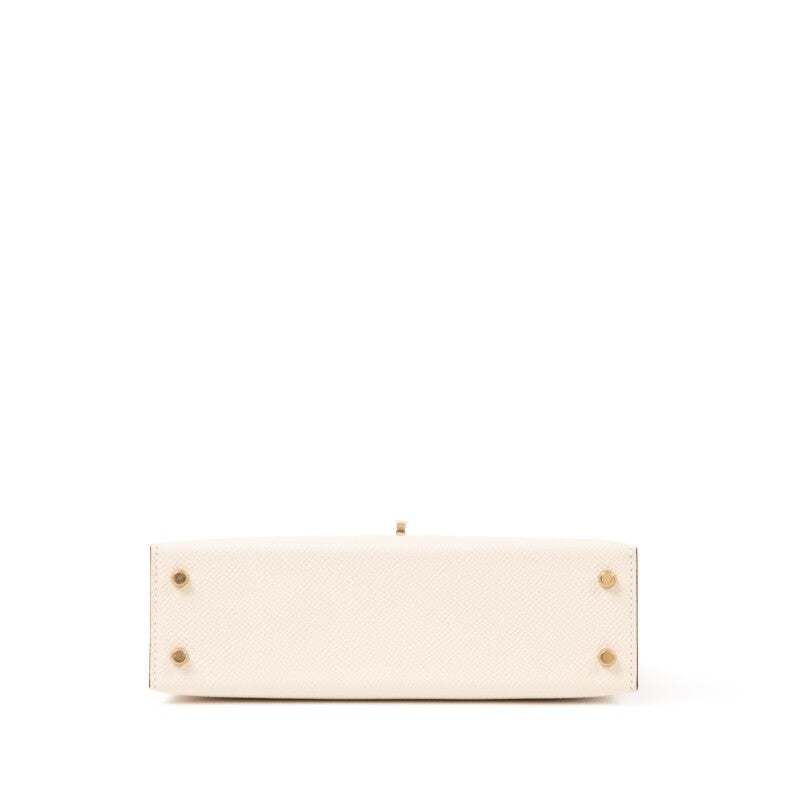 Hermès Mini Kelly II 20 HSS – Craie & Gris Meyer Epsom - Zeuskicks