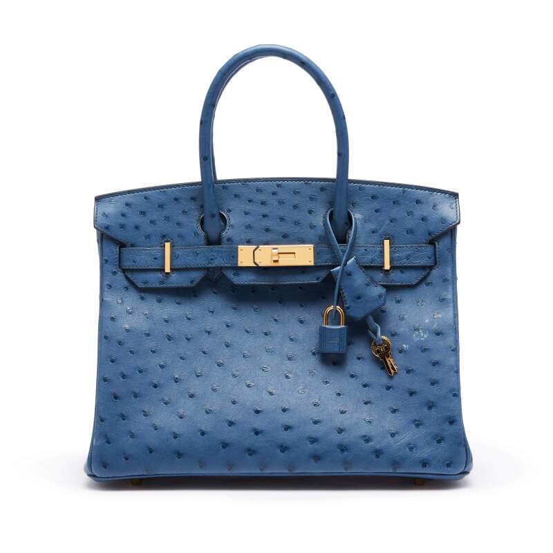 Hermès Birkin 30 – Bleu Roi Ostrich Leather - Zeuskicks