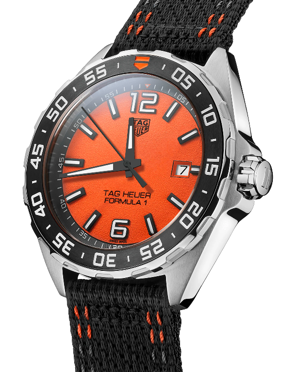 TAG Heuer Formula 1 Orange Dial Chronograph Watch