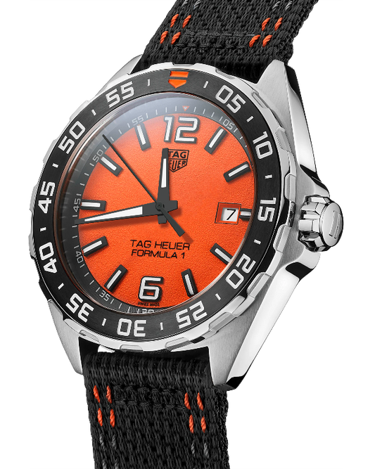TAG Heuer Formula 1 Orange Dial Chronograph Watch