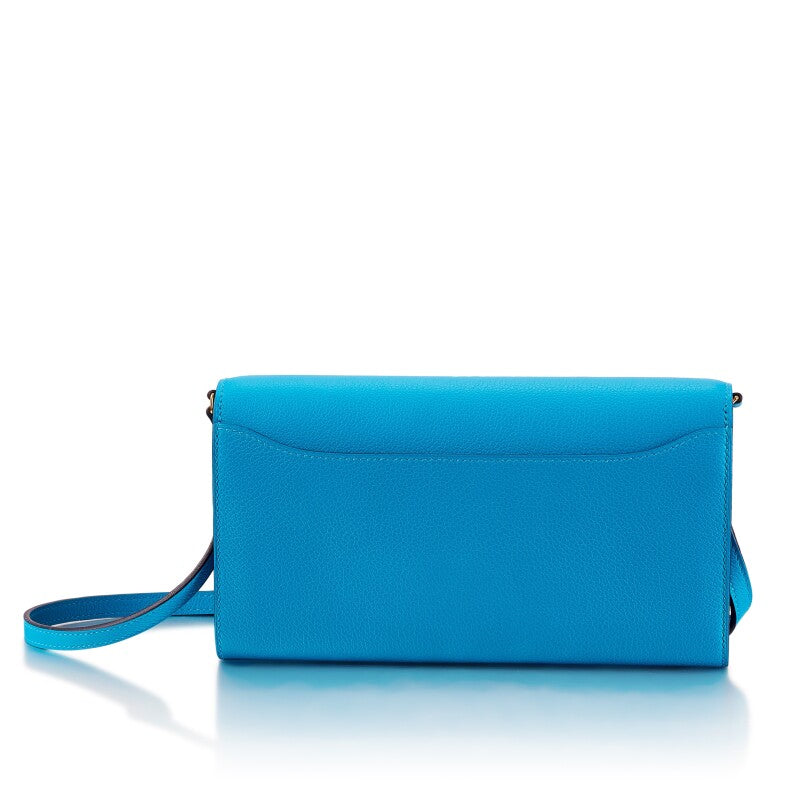 Hermès Constance To Go – Epsom Leather in Blue Celeste with Gold Hardware - Zeuskicks
