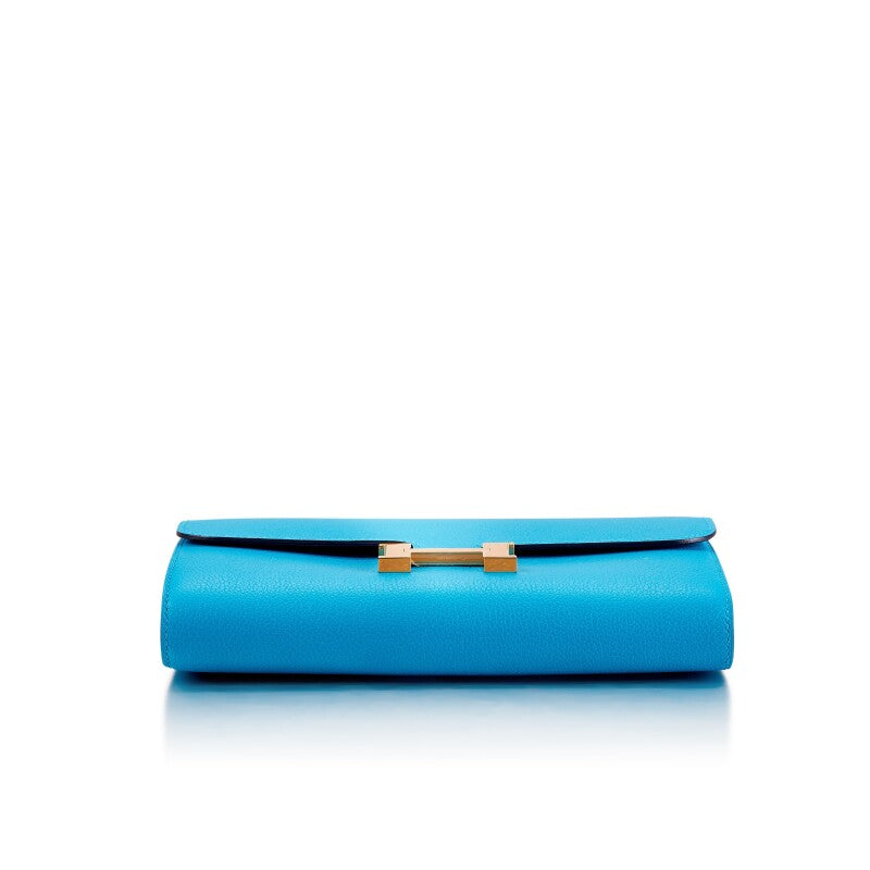 Hermès Constance To Go – Epsom Leather in Blue Celeste with Gold Hardware - Zeuskicks