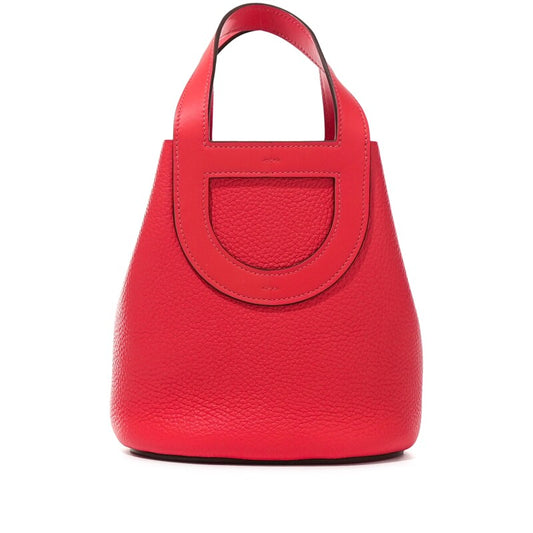 Hermès In-the-Loop 18 – Rose Texas Clemence & Swift Leather with Palladium Hardware