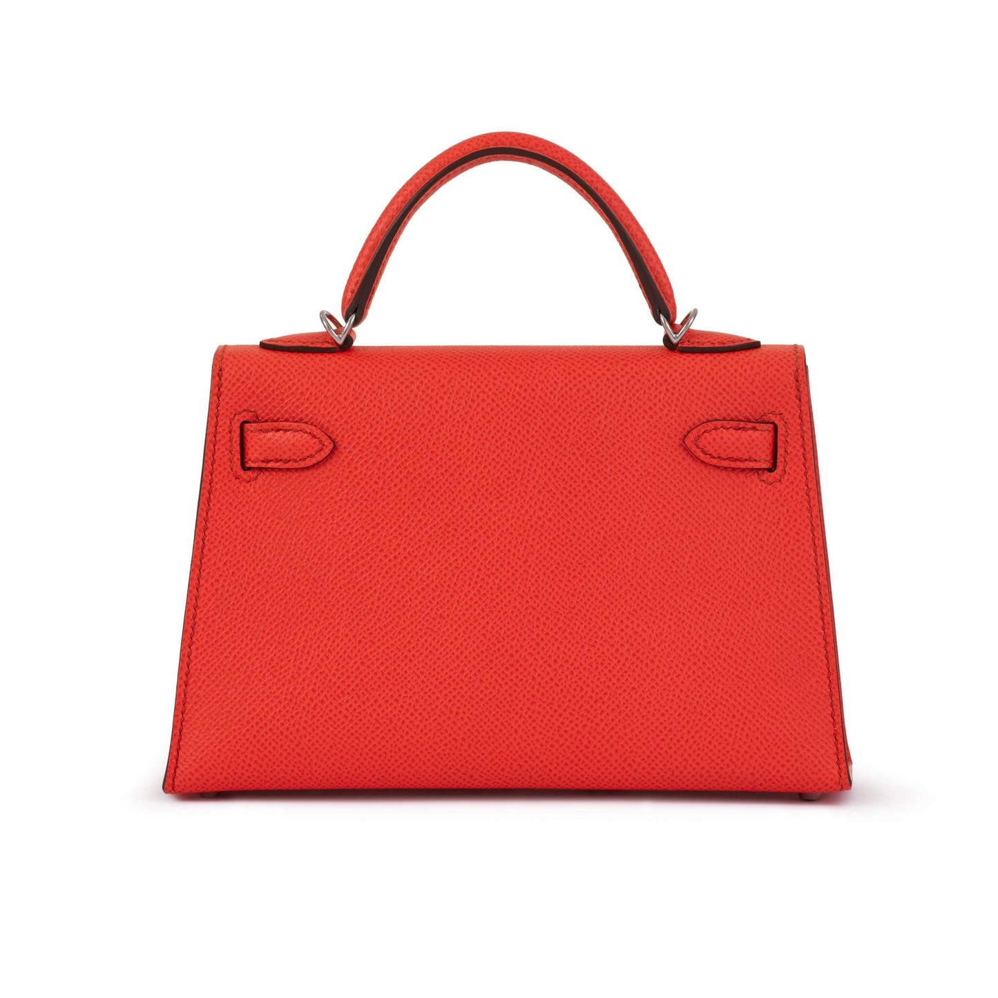 Hermès Mini Kelly 20 – Rose Texas Epsom (2021, Palladium Hardware)