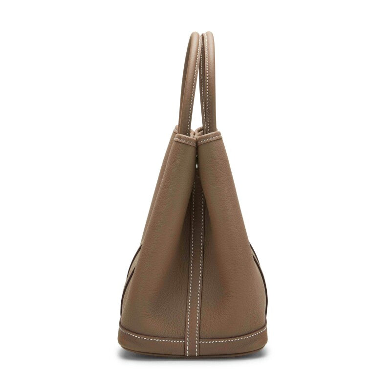 Hermès Garden Party 30 – Étoupe Negonda Leather with Palladium Hardware - Zeuskicks