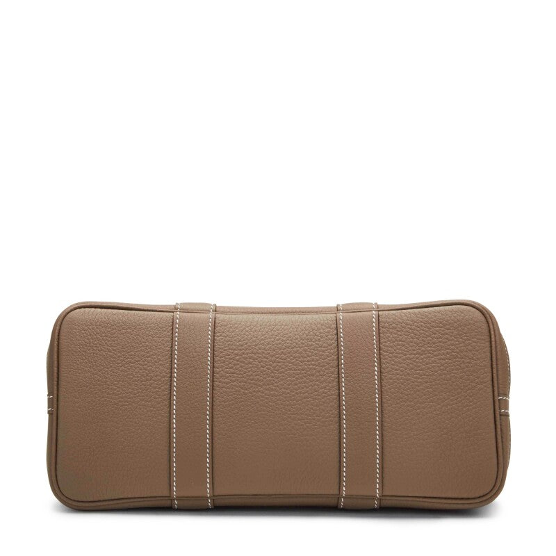 Hermès Garden Party 30 – Étoupe Negonda Leather with Palladium Hardware - Zeuskicks