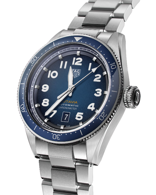 TAG Heuer Autavia Isograph Automatic Blue