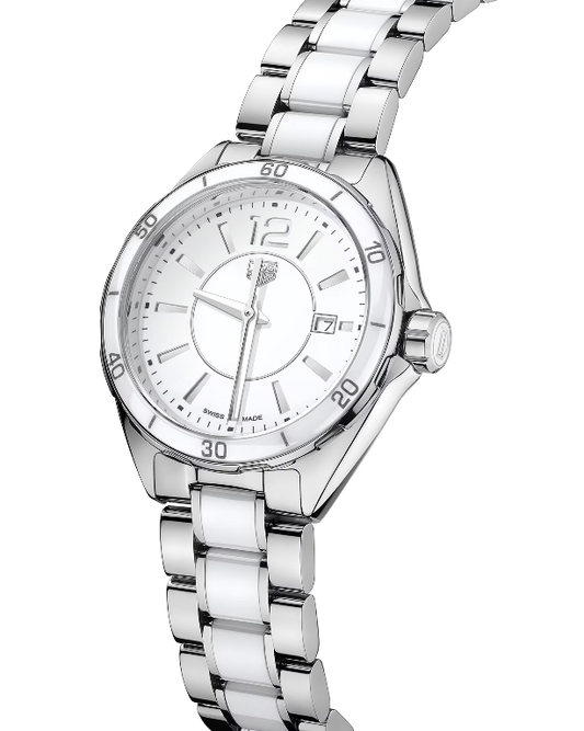 Formula 1 Quartz White Dial Ladies Watch