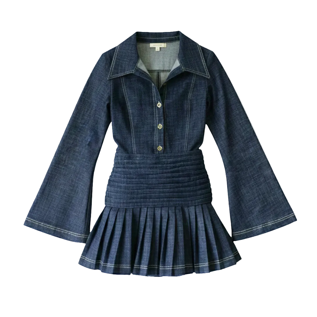 Women’s Blue Dress - Saturday night fever by Old Gene
