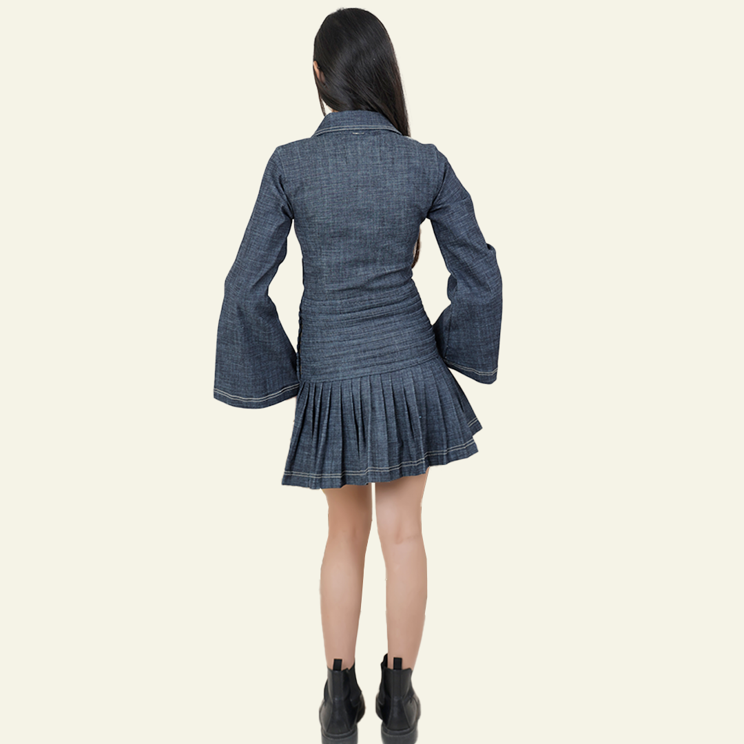 Women’s Blue Dress - Saturday night fever by Old Gene