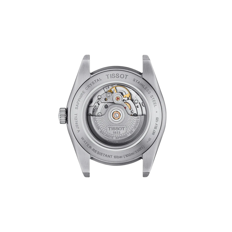 Men’s Tissot Gentleman 40mm T127.407.11.041.00 Automatic Watch - Zeuskicks